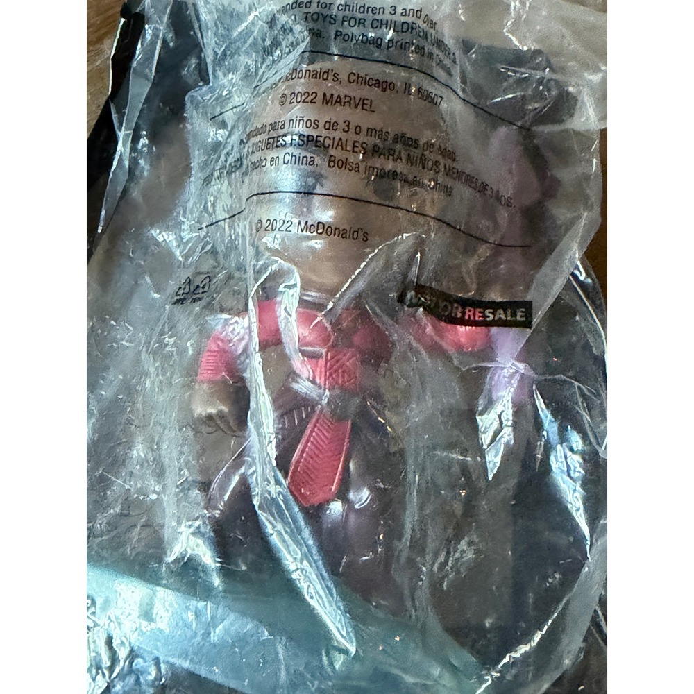 McDonalds 2022 Black Panther Wakanda Forever Aneka Happy Meal Toy New Sealed